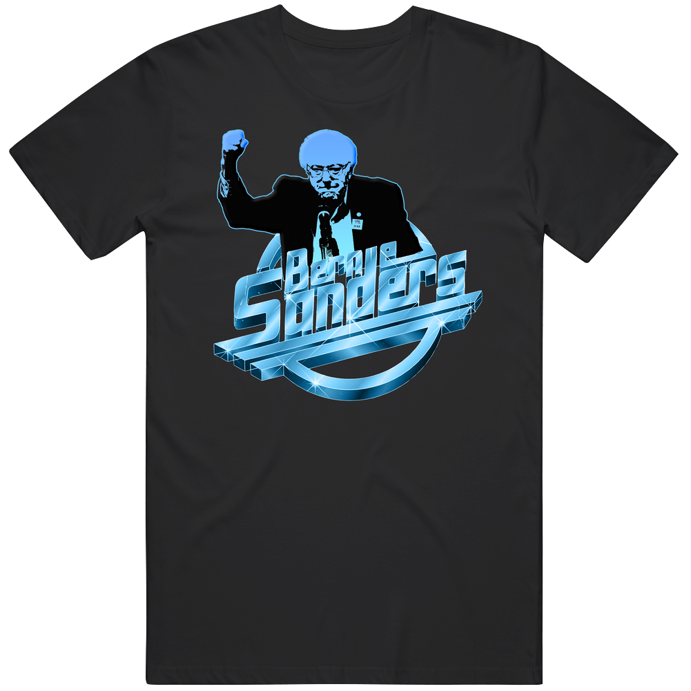 Bernie Sanders The Strokes Mashup Logo Mens Soft Cotton Tee T Shirt Bernie Sanders The Strokes Mashup Logo Mens Soft Cotton Tee T Shirt