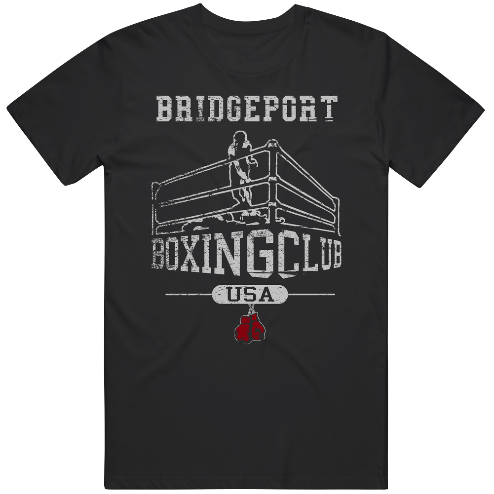 Bridgeport Boxing Club Gym Mens Soft Cotton Tee T Shirt