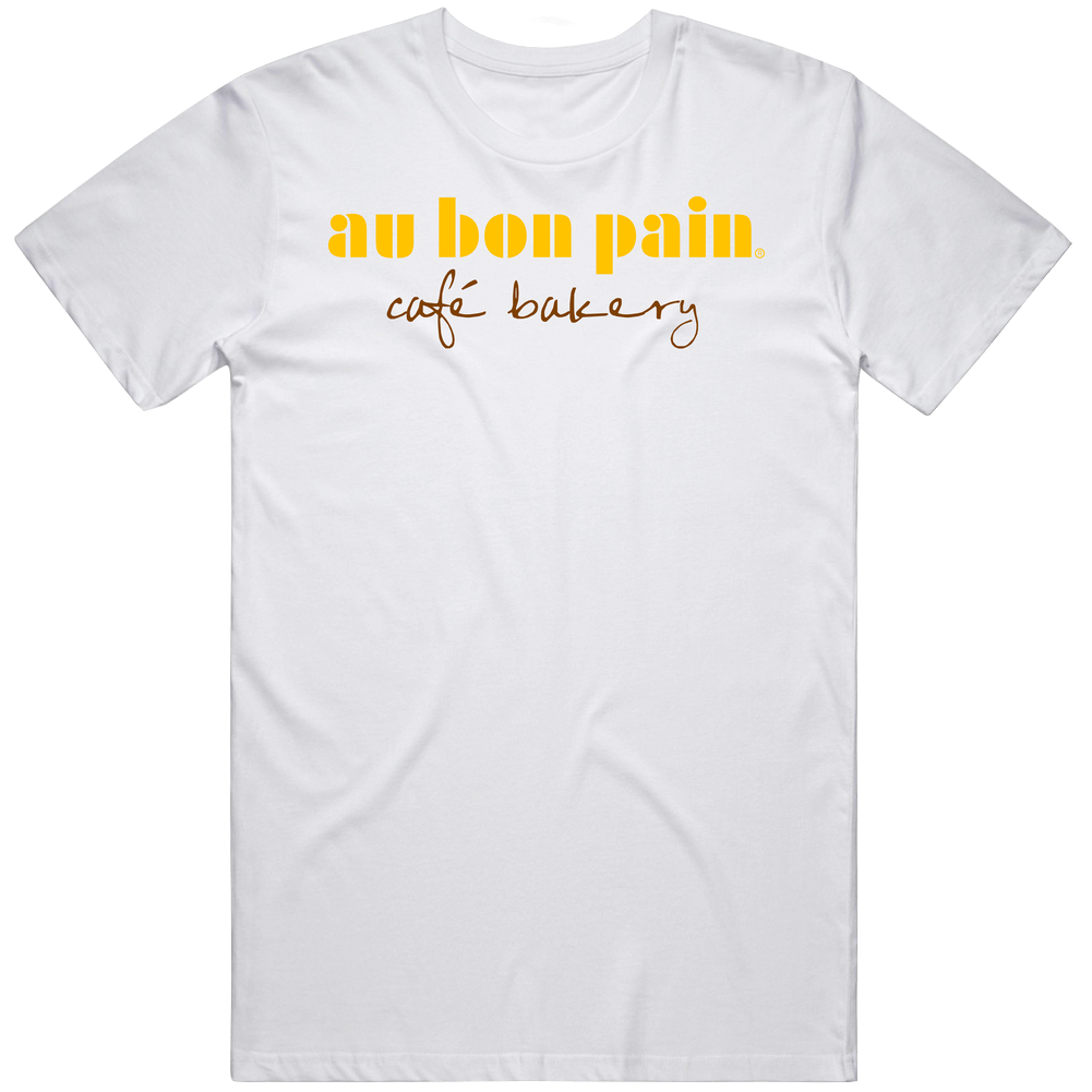 Au Bon Pain Favourite Food Mens Soft Cotton Tee T Shirt