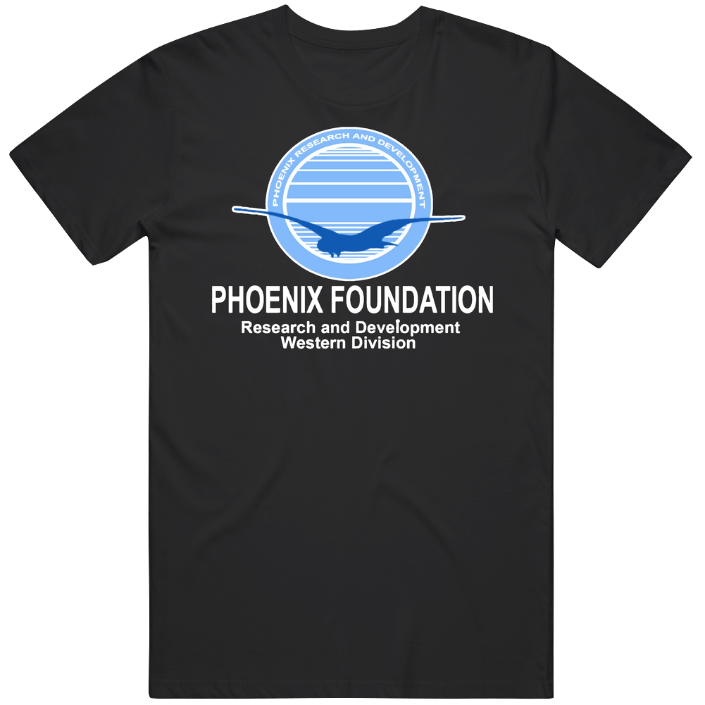 Macgyver Classic Tv Show - Phoenix Foundation Mens Soft Cotton Tee T Shirt Macgyver Classic Tv Show - Phoenix Foundation Mens Soft Cotton Tee T Shirt
