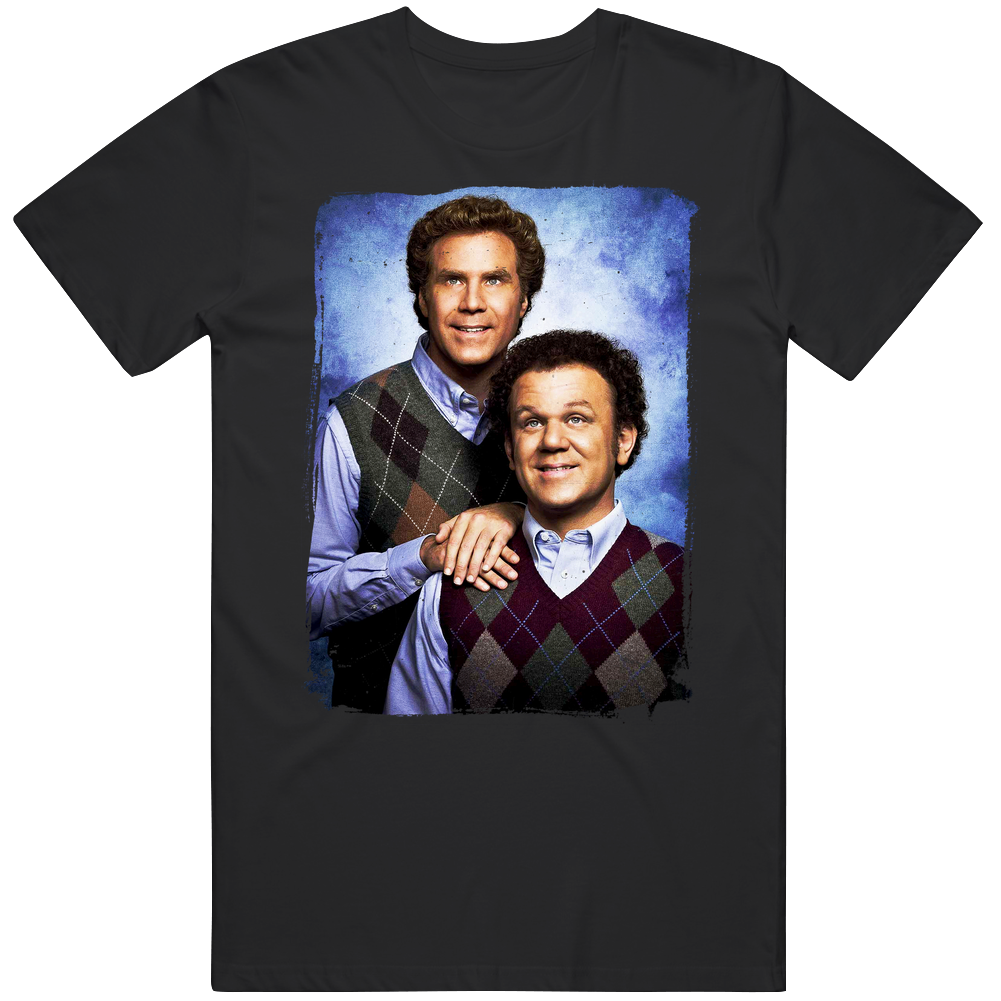 Step Brothers Portrait Funny Halloween Costume Idea Worn Look Mens Soft Cotton Tee T Shirt Step Brothers Portrait Funny Halloween Costume Idea Worn Look Mens Soft Cotton Tee T Shirt