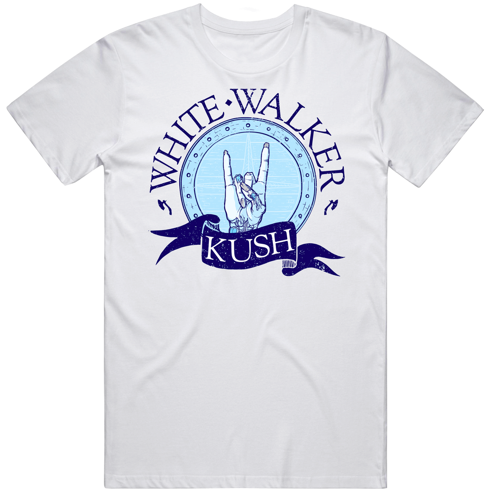 White Walker Kush Cannabis Ganja Marijuana Strain Smoking Fan Mens Soft Cotton Tee T Shirt White Walker Kush Cannabis Ganja Marijuana Strain Smoking Fan Mens Soft Cotton Tee T Shirt