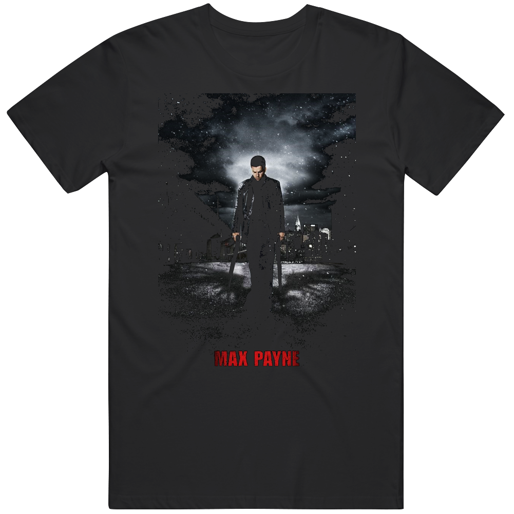 Max Payne Mens Soft Cotton Tee T Shirt Max Payne Mens Soft Cotton Tee T Shirt