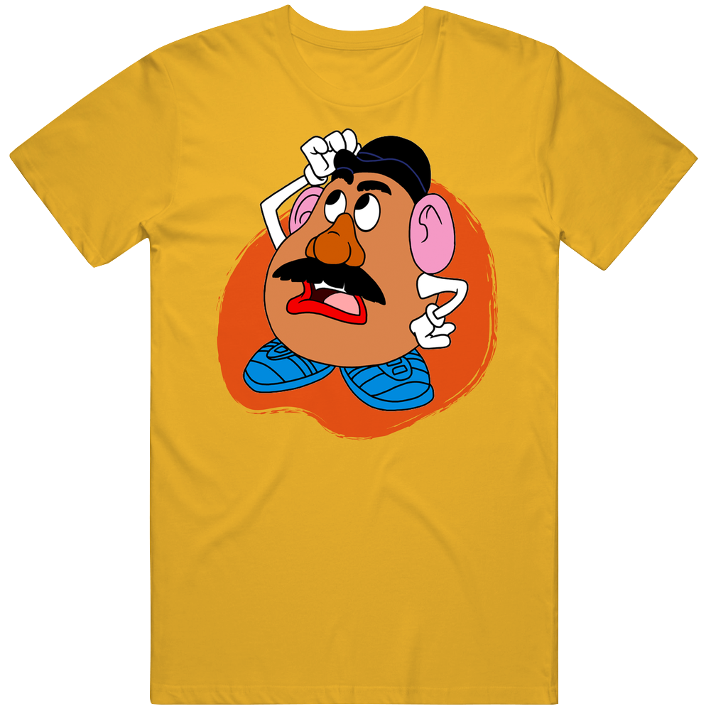 Mr Potato Head Cartoon Tv Show Mens Soft Cotton Tee T Shirt Mr Potato Head Cartoon Tv Show Mens Soft Cotton Tee T Shirt
