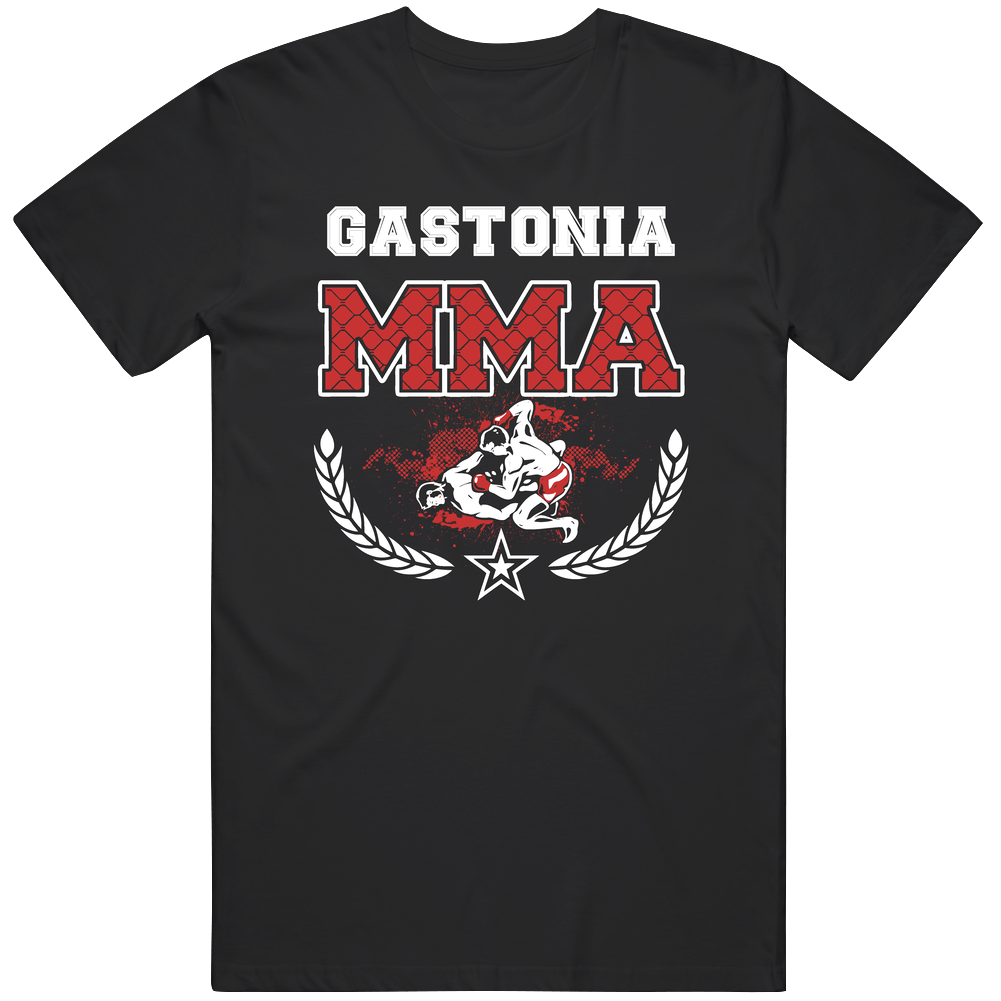 Gastonia Mma Fight Mens Soft Cotton Tee T Shirt Gastonia Mma Fight Mens Soft Cotton Tee T Shirt
