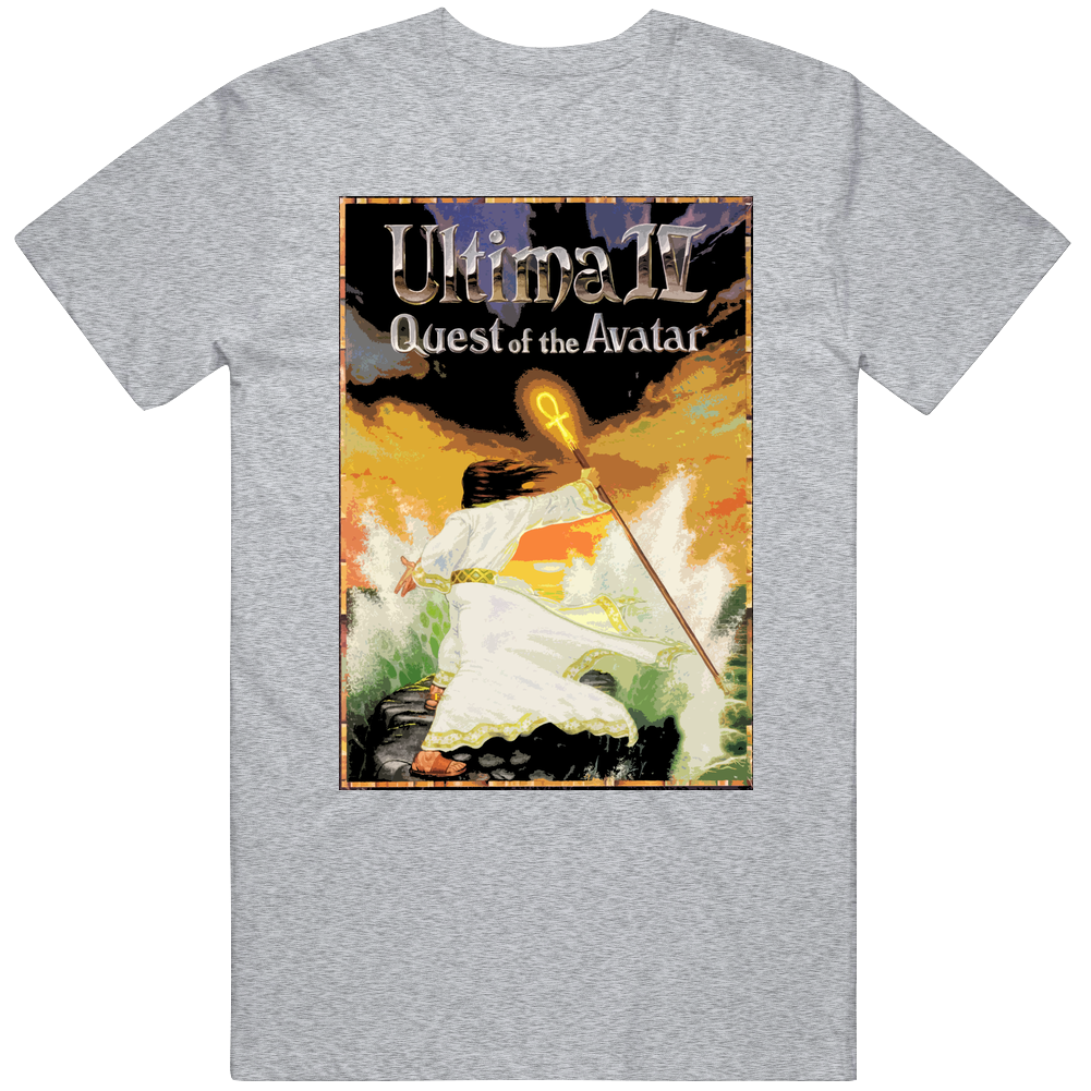 Ultima Iv 4 Rpg Video Pc Game Mens Soft Cotton Tee T Shirt Ultima Iv 4 Rpg Video Pc Game Mens Soft Cotton Tee T Shirt