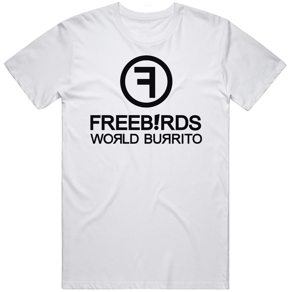 Freebirds World Burrito Mexican Food Restaurant Mens Soft Cotton Tee T Shirt