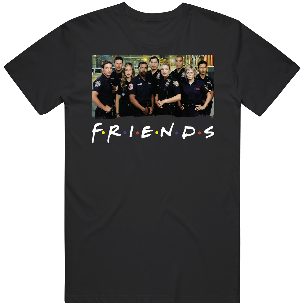 Third Watch Friends Parody 90s Drama Tv Show Mens Soft Cotton Tee T Shirt Third Watch Friends Parody 90s Drama Tv Show Mens Soft Cotton Tee T Shirt