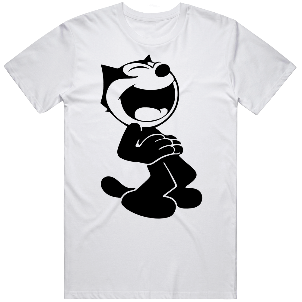 Felix The Cat Vintage Cartoon Classic Television Tv Show Mens Soft Cotton Tee T Shirt Felix The Cat Vintage Cartoon Classic Television Tv Show Mens Soft Cotton Tee T Shirt