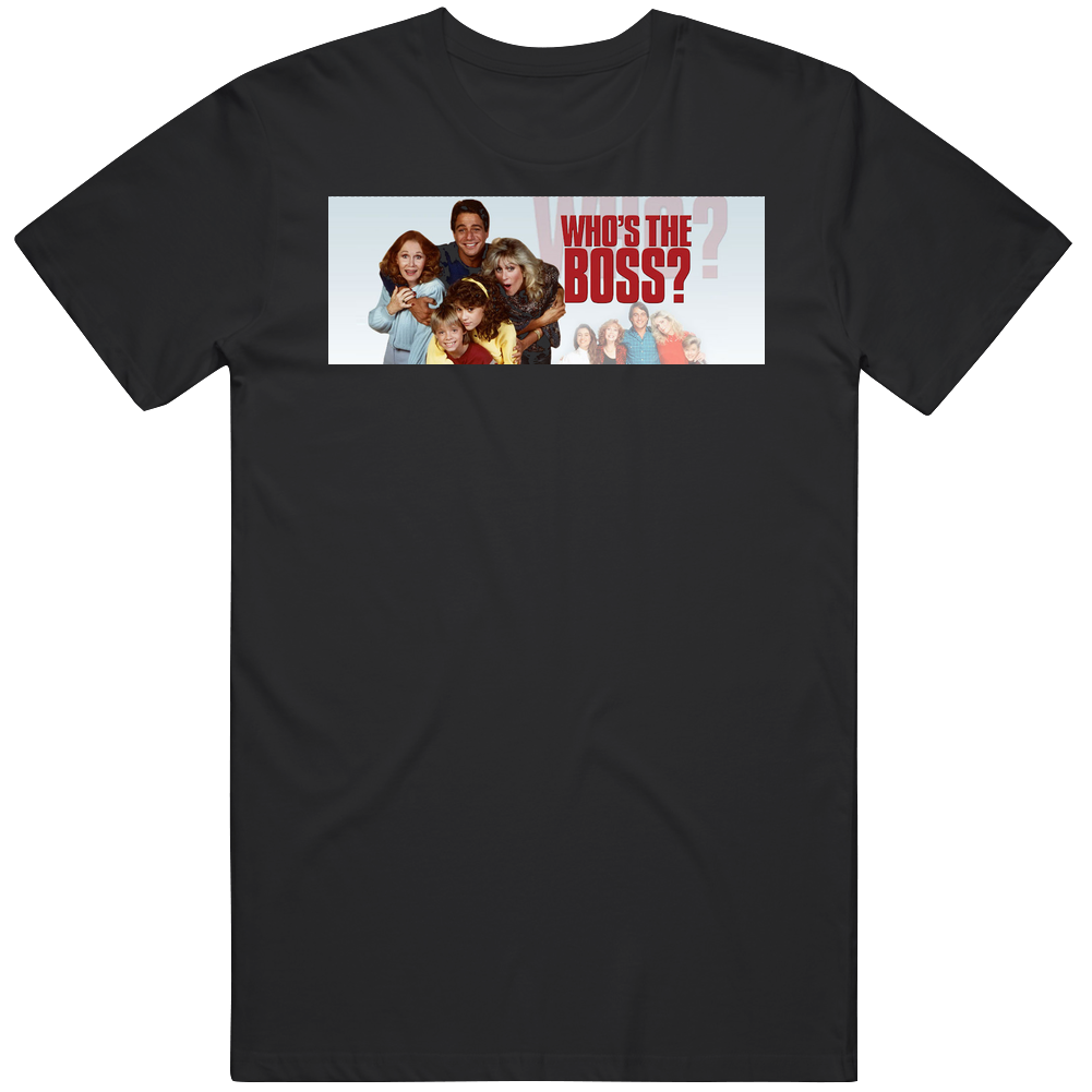 Who's The Boss Tv Show Mens Soft Cotton Tee T Shirt Who's The Boss Tv Show Mens Soft Cotton Tee T Shirt