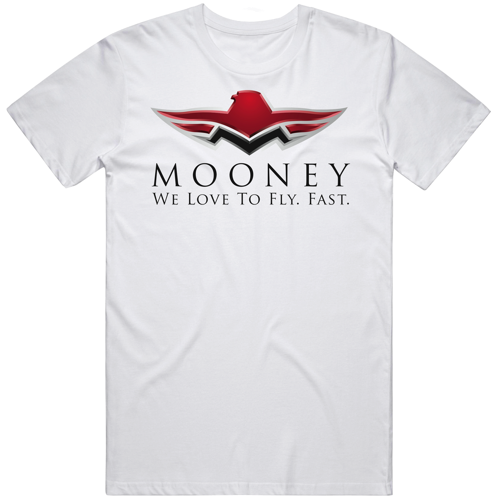 Mooney We Love To Fly Fast Mens Soft Cotton Tee T Shirt Mooney We Love To Fly Fast Mens Soft Cotton Tee T Shirt
