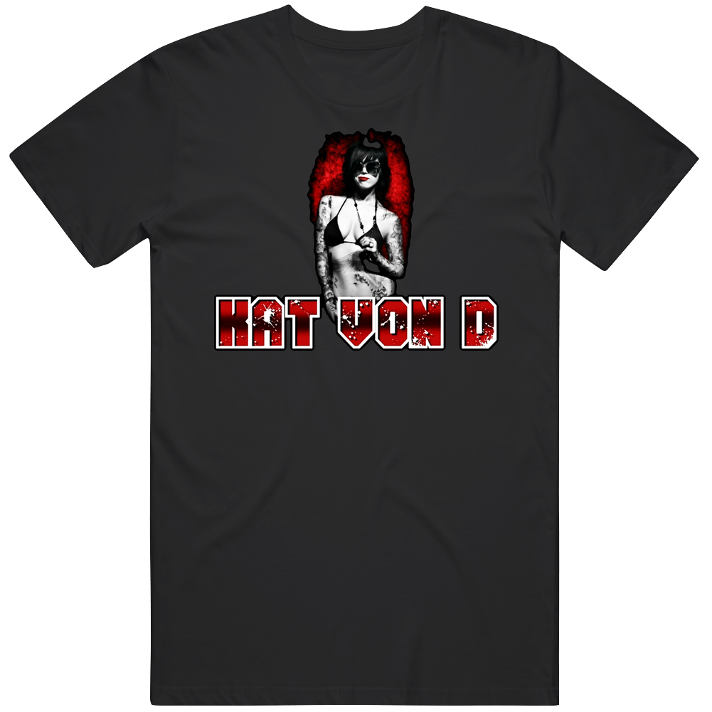 Kat Von D Tattoo Mens Soft Cotton Tee T Shirt Kat Von D Tattoo Mens Soft Cotton Tee T Shirt