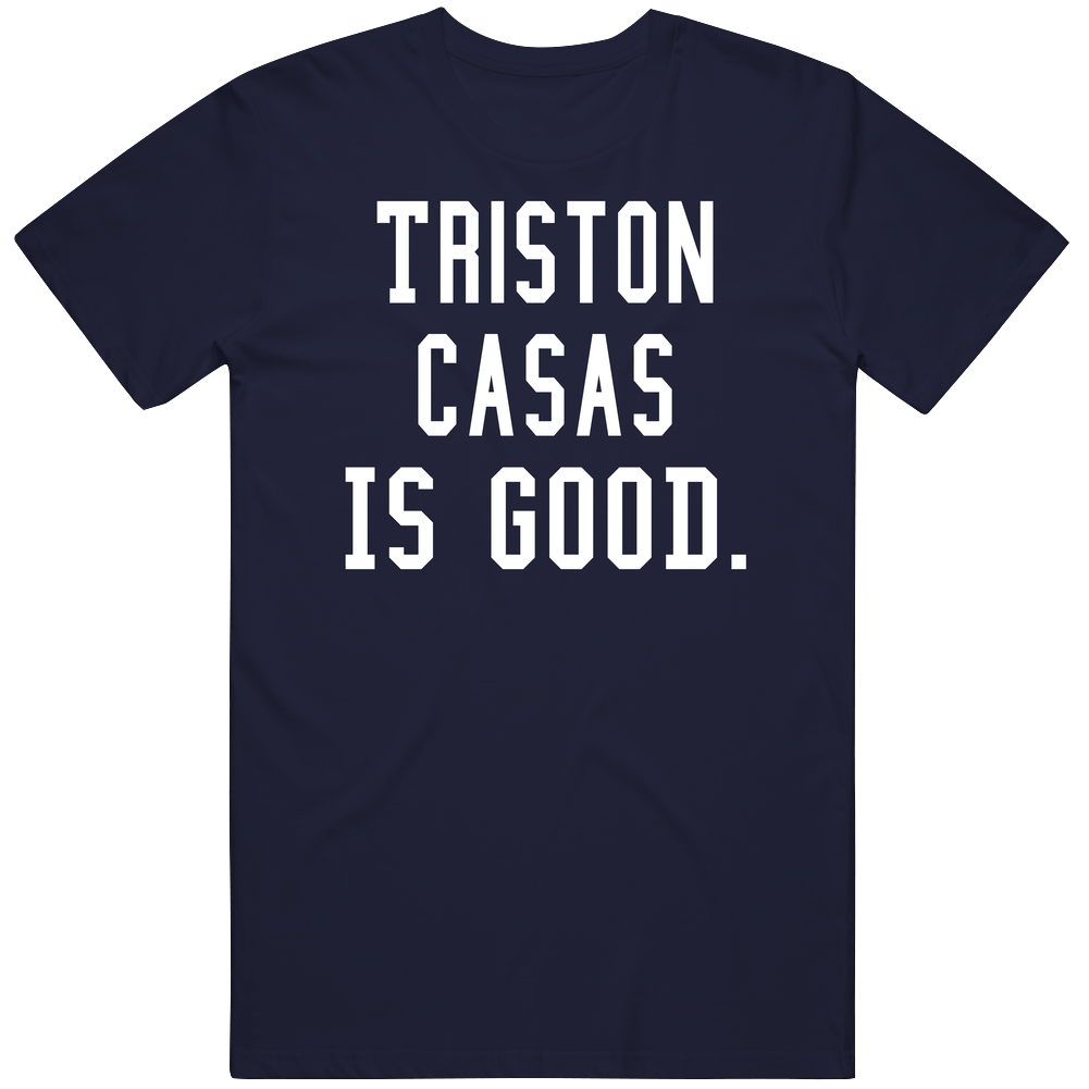 Triston Casas Is Good Mens Soft Cotton Tee T Shirt Triston Casas Is Good Mens Soft Cotton Tee T Shirt
