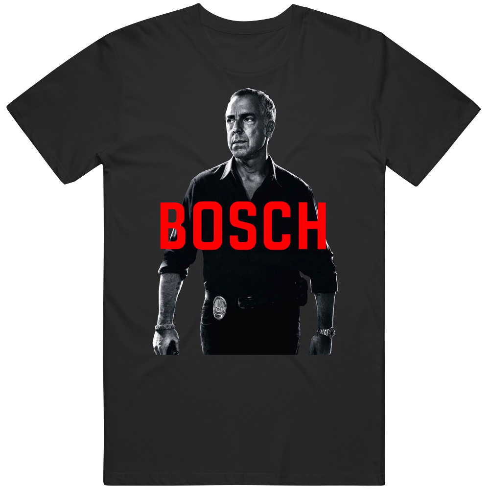 Bosch Amazon Prime Tv Show Orginial Mens Soft Cotton Tee T Shirt Bosch Amazon Prime Tv Show Orginial Mens Soft Cotton Tee T Shirt
