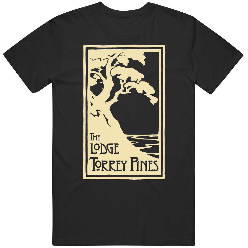 The Lodge Torrey Pines San Diego Restaurant Mens Soft Cotton Tee T Shirt The Lodge Torrey Pines San Diego Restaurant Mens Soft Cotton Tee T Shirt