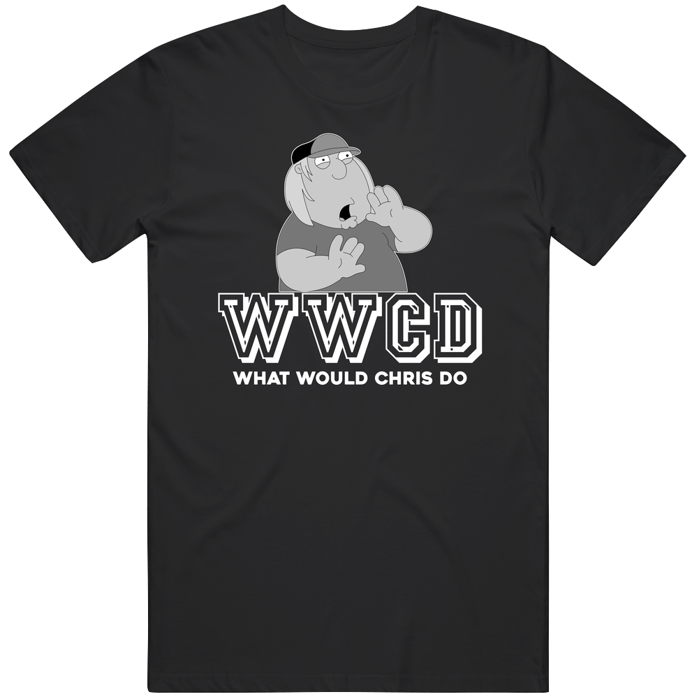 Chris Griffin Wwcd What Would Chris Do Family Guy Favorite Character Tv Show Fan Mens Soft Cotton Tee T Shirt