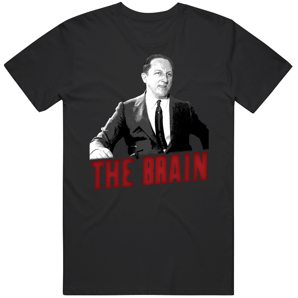 The Brain Arnold Rothstein New York Mobster Mens Soft Cotton Tee T Shirt The Brain Arnold Rothstein New York Mobster Mens Soft Cotton Tee T Shirt