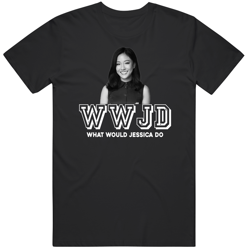 Jessica Huang Wwjd What Would Jessica Do Fresh Off The Boat Favorite Character Tv Show Fan Mens Soft Cotton Tee T Shirt Jessica Huang Wwjd What Would Jessica Do Fresh Off The Boat Favorite Character Tv Show Fan Mens Soft Cotton Tee T Shirt