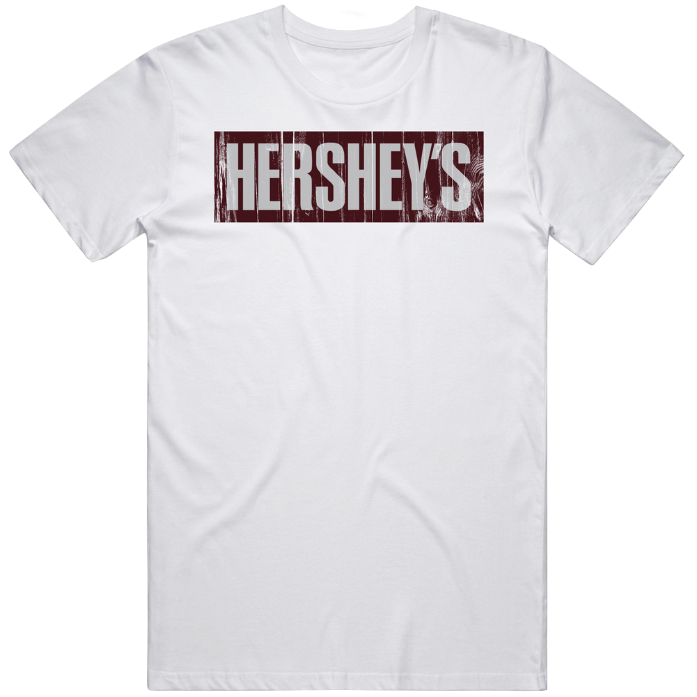 Hersheys Logo Popular Chocolate Bar Brand Food Fan Gift Mens Soft Cotton Tee T Shirt Hersheys Logo Popular Chocolate Bar Brand Food Fan Gift Mens Soft Cotton Tee T Shirt