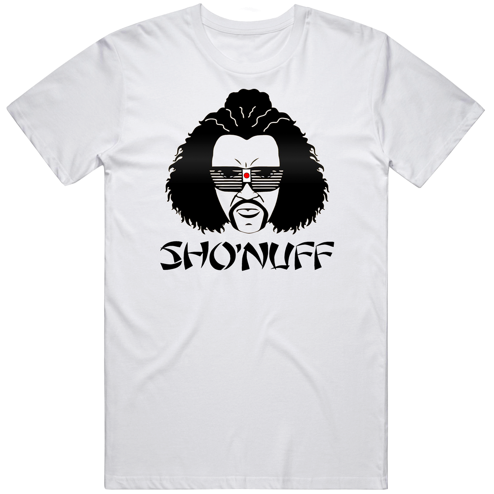 Sho Nuff Head The Last Dragon 80s Action Comedy Mens Soft Cotton Tee T Shirt Sho Nuff Head The Last Dragon 80s Action Comedy Mens Soft Cotton Tee T Shirt