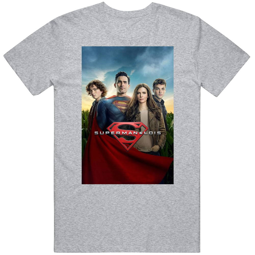Superman And Lois Popular 2021 Tv Show Fan Mens Soft Cotton Tee T Shirt Superman And Lois Popular 2021 Tv Show Fan Mens Soft Cotton Tee T Shirt