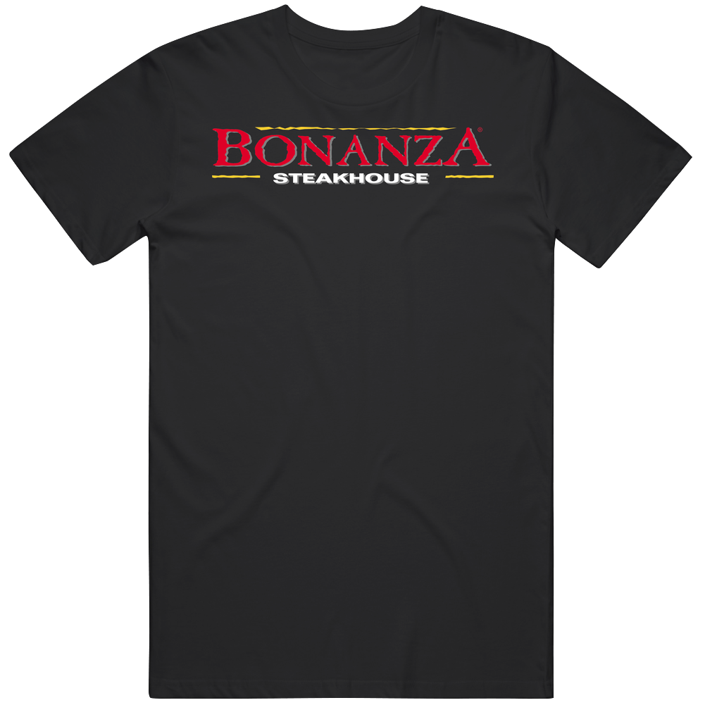 Ponderosa Steakhouse And Bonanza Steakhouse Favourite Food Mens Soft Cotton Tee T Shirt Ponderosa Steakhouse And Bonanza Steakhouse Favourite Food Mens Soft Cotton Tee T Shirt