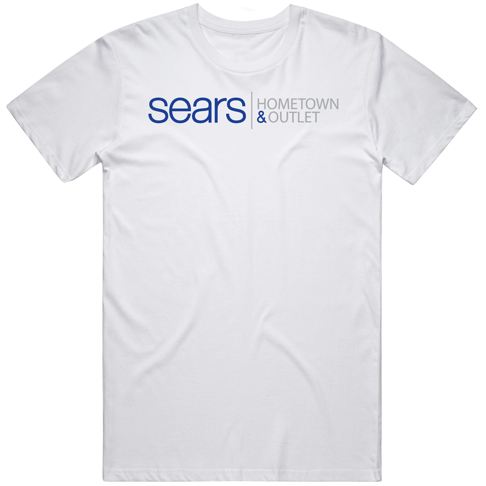 Sears Hometown And Outlet Stores Inc Nasdaq Company Logo Employee Fan Mens Soft Cotton Tee T Shirt