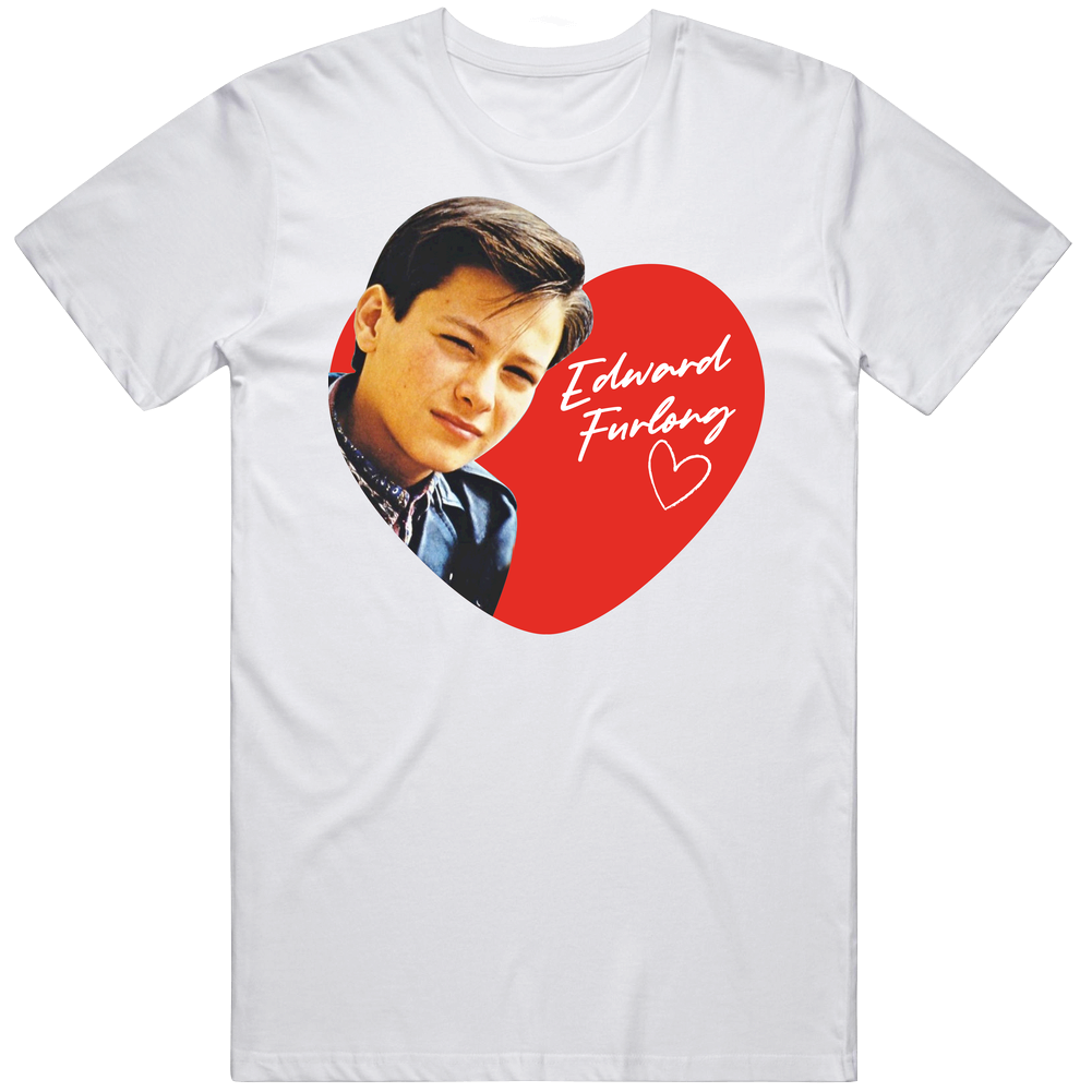 Edward Furlong 90s Movie Tv Stars Heartthrob Fan Mens Soft Cotton Tee T Shirt Edward Furlong 90s Movie Tv Stars Heartthrob Fan Mens Soft Cotton Tee T Shirt