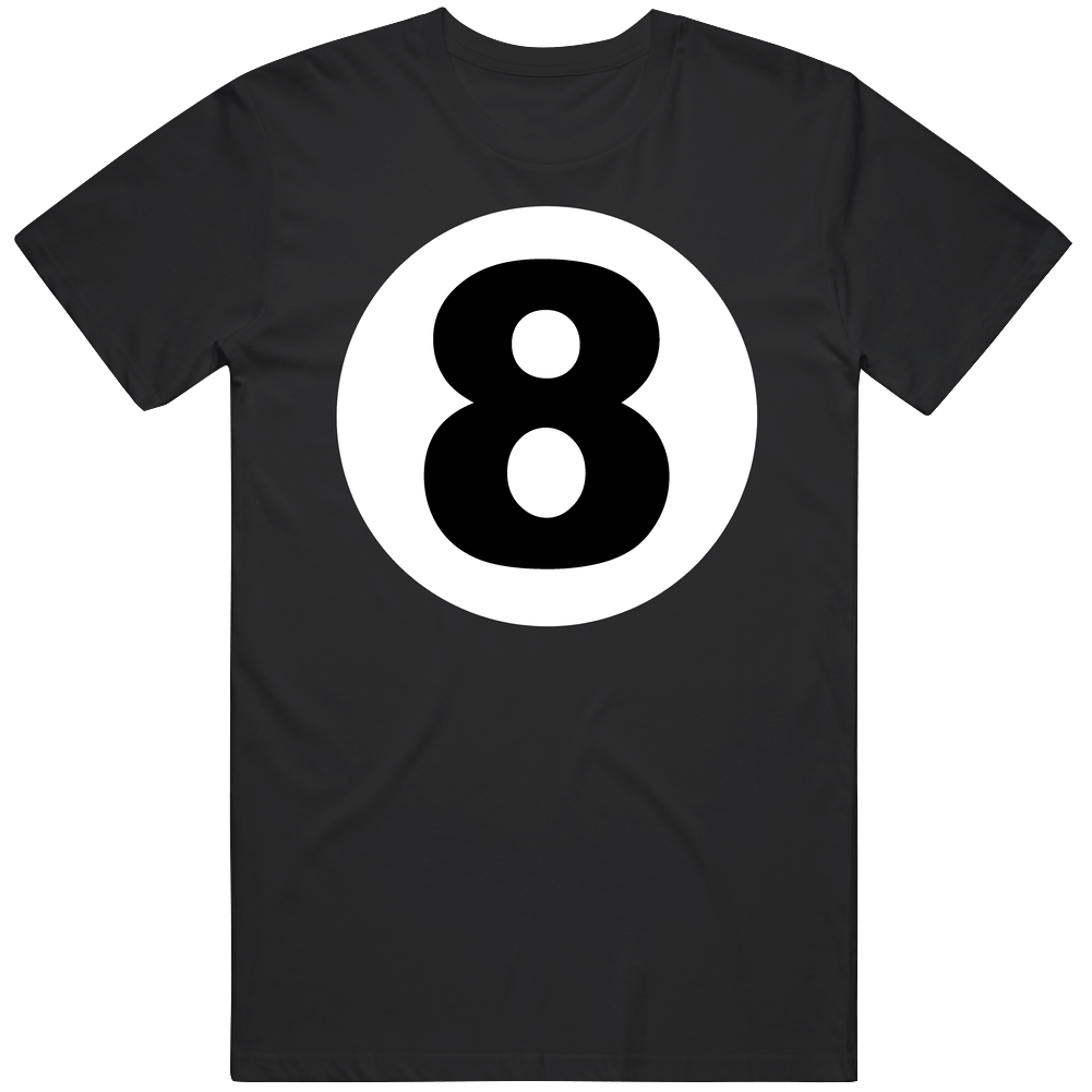 8 Ball Pool Billiards Halloween Costume Mens Soft Cotton Tee T Shirt