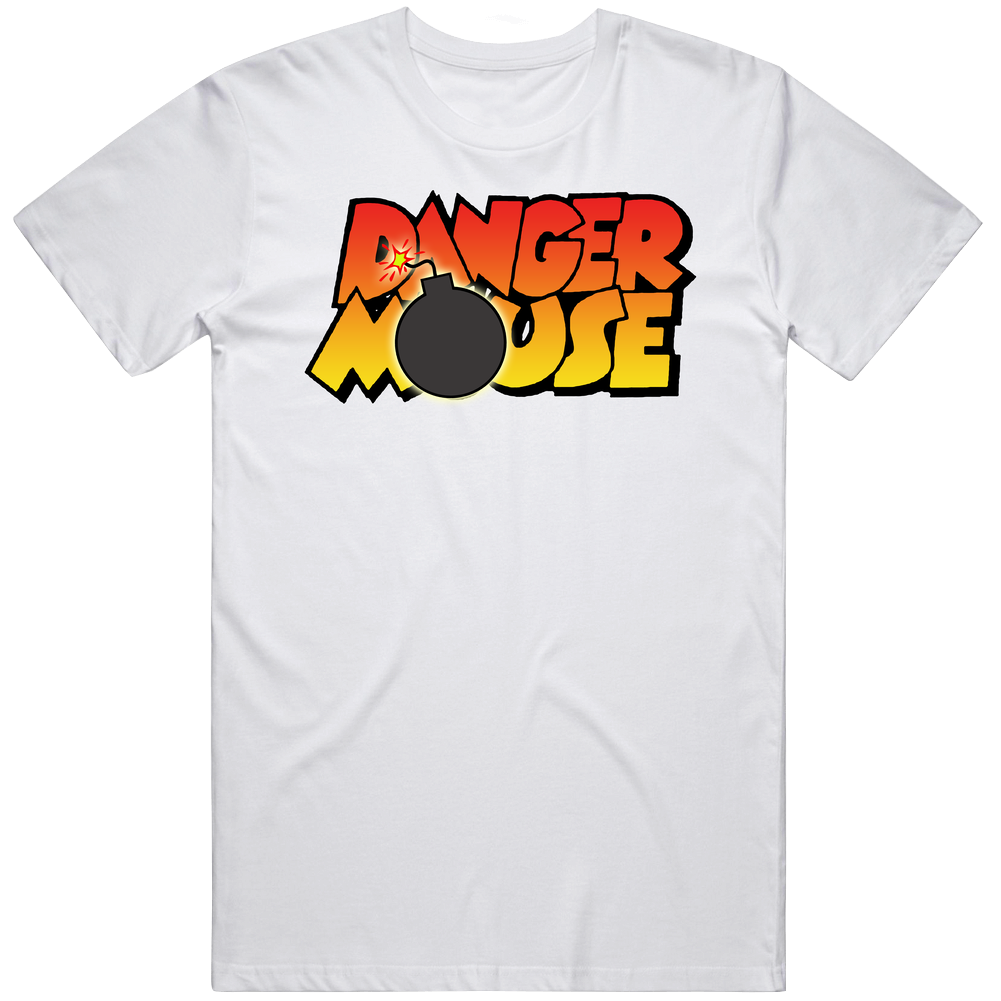 Danger Mouse Bomb Retro 80s Cartoon Fan Mens Soft Cotton Tee T Shirt