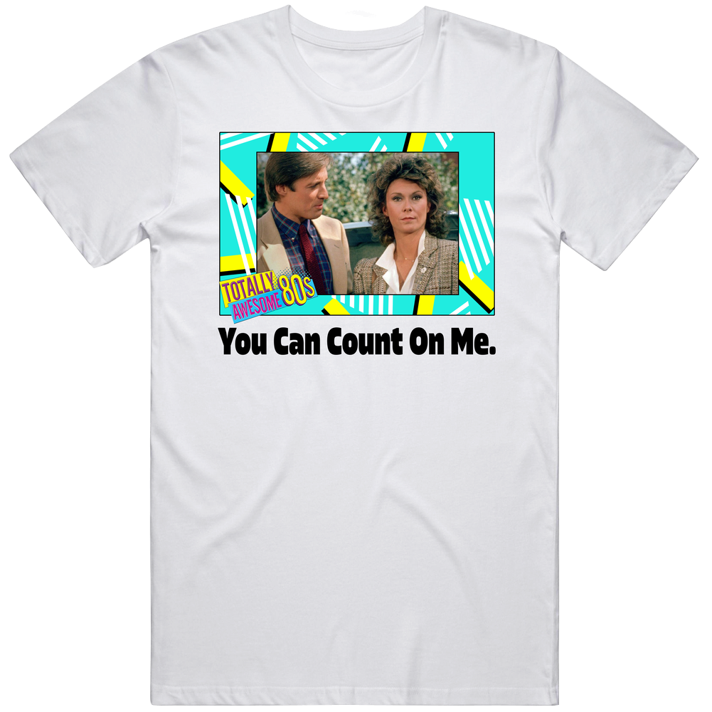 You Can Count On Me Scarecrow And Mrs. King Tv Series Fan Mens Soft Cotton Tee T Shirt You Can Count On Me Scarecrow And Mrs. King Tv Series Fan Mens Soft Cotton Tee T Shirt