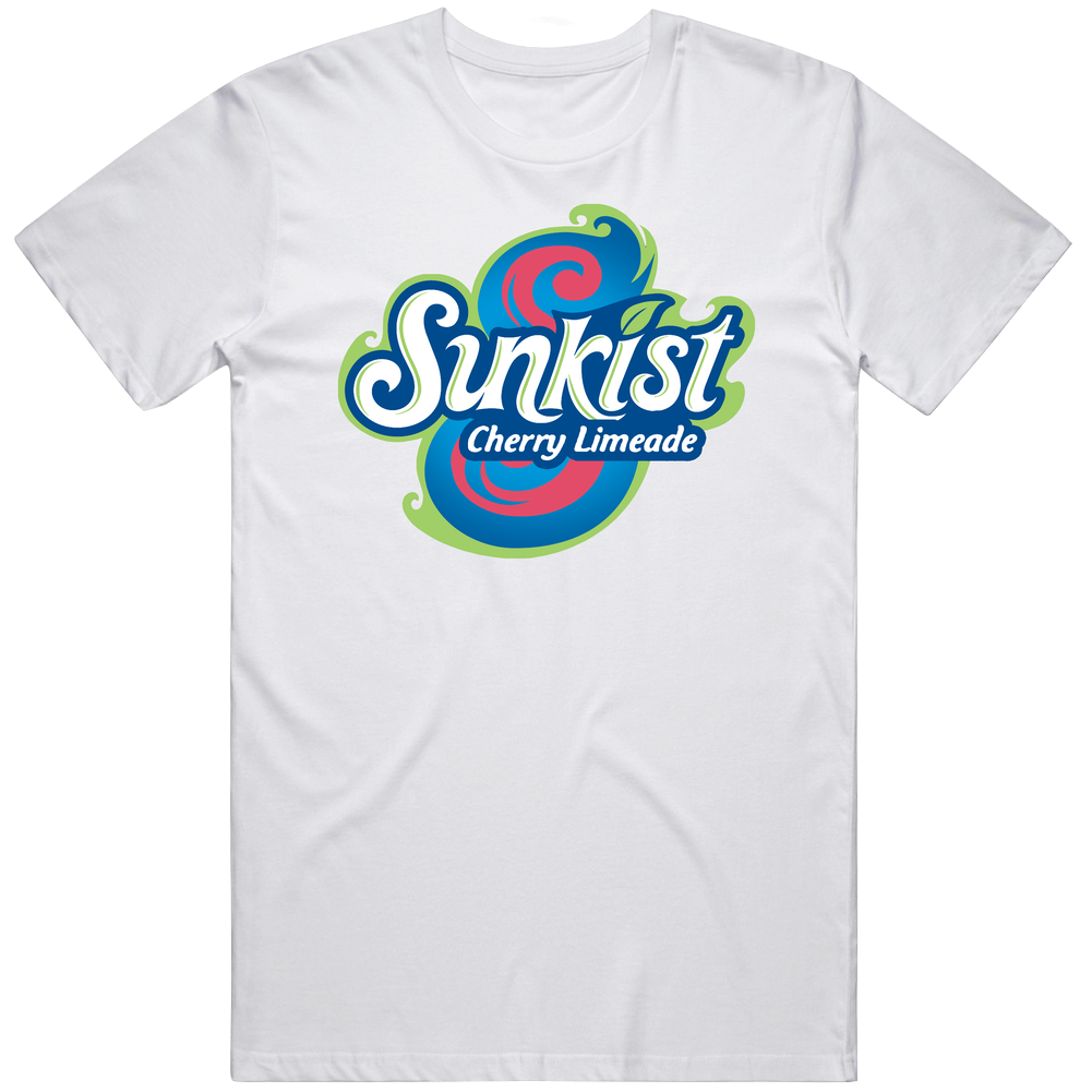 Sunkist Cherry Limeade Best Soda Of All Time Soft Drink Lovers Mens Soft Cotton Tee T Shirt Sunkist Cherry Limeade Best Soda Of All Time Soft Drink Lovers Mens Soft Cotton Tee T Shirt