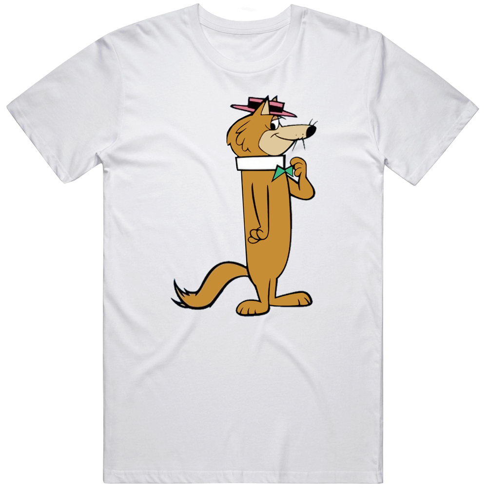 Hokey Wolf Cartoon Character Mens Soft Cotton Tee T Shirt