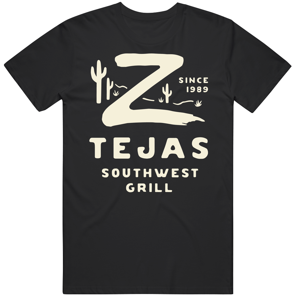 Z'tejas Southwestern Grill Phoenix Arizona Top Restaurants Food Fan Lover Foodie Mens Soft Cotton Tee T Shirt