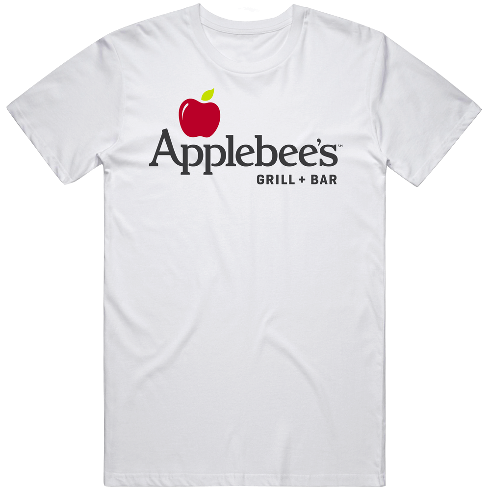 Applebee's Grill And Bar Favorite Fast Food Mens Soft Cotton Tee T Shirt Applebee's Grill And Bar Favorite Fast Food Mens Soft Cotton Tee T Shirt