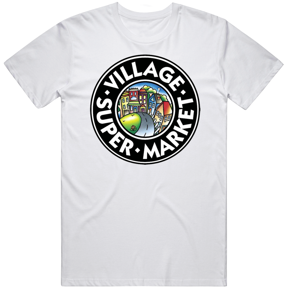 Village Super Market Inc Nasdaq Company Logo Employee Fan Mens Soft Cotton Tee T Shirt Village Super Market Inc Nasdaq Company Logo Employee Fan Mens Soft Cotton Tee T Shirt