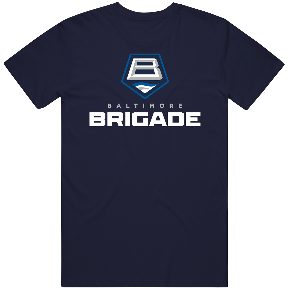 Baltimore Brigade Arena Football League Team Fan Logo Mens Soft Cotton Tee T Shirt Baltimore Brigade Arena Football League Team Fan Logo Mens Soft Cotton Tee T Shirt