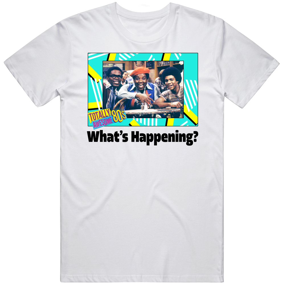 What's Happening Tv Series Fan Mens Soft Cotton Tee T Shirt What's Happening Tv Series Fan Mens Soft Cotton Tee T Shirt