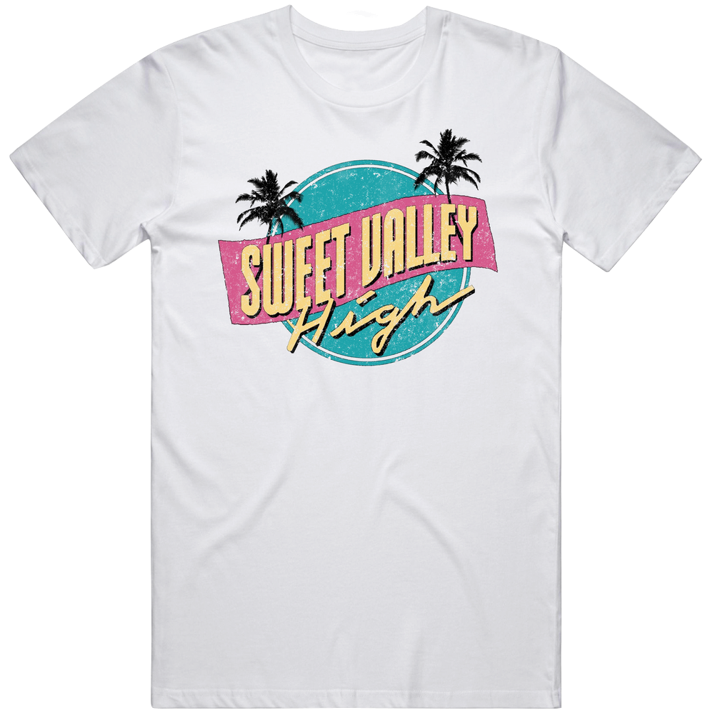 Sweet Valley High Retro Teen Sitcom Tv Show Mens Soft Cotton Tee T Shirt Sweet Valley High Retro Teen Sitcom Tv Show Mens Soft Cotton Tee T Shirt