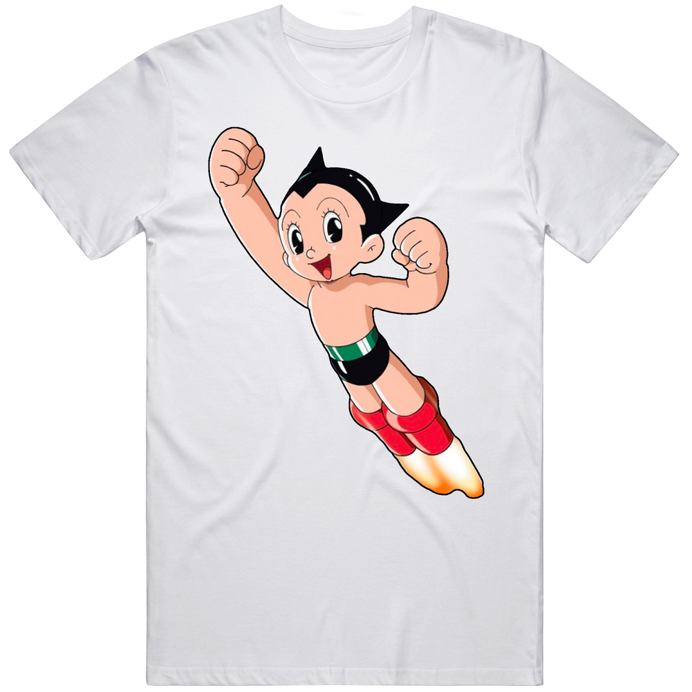 Astroboy 80s 90s Cartoon Mens Soft Cotton Tee T Shirt Astroboy 80s 90s Cartoon Mens Soft Cotton Tee T Shirt