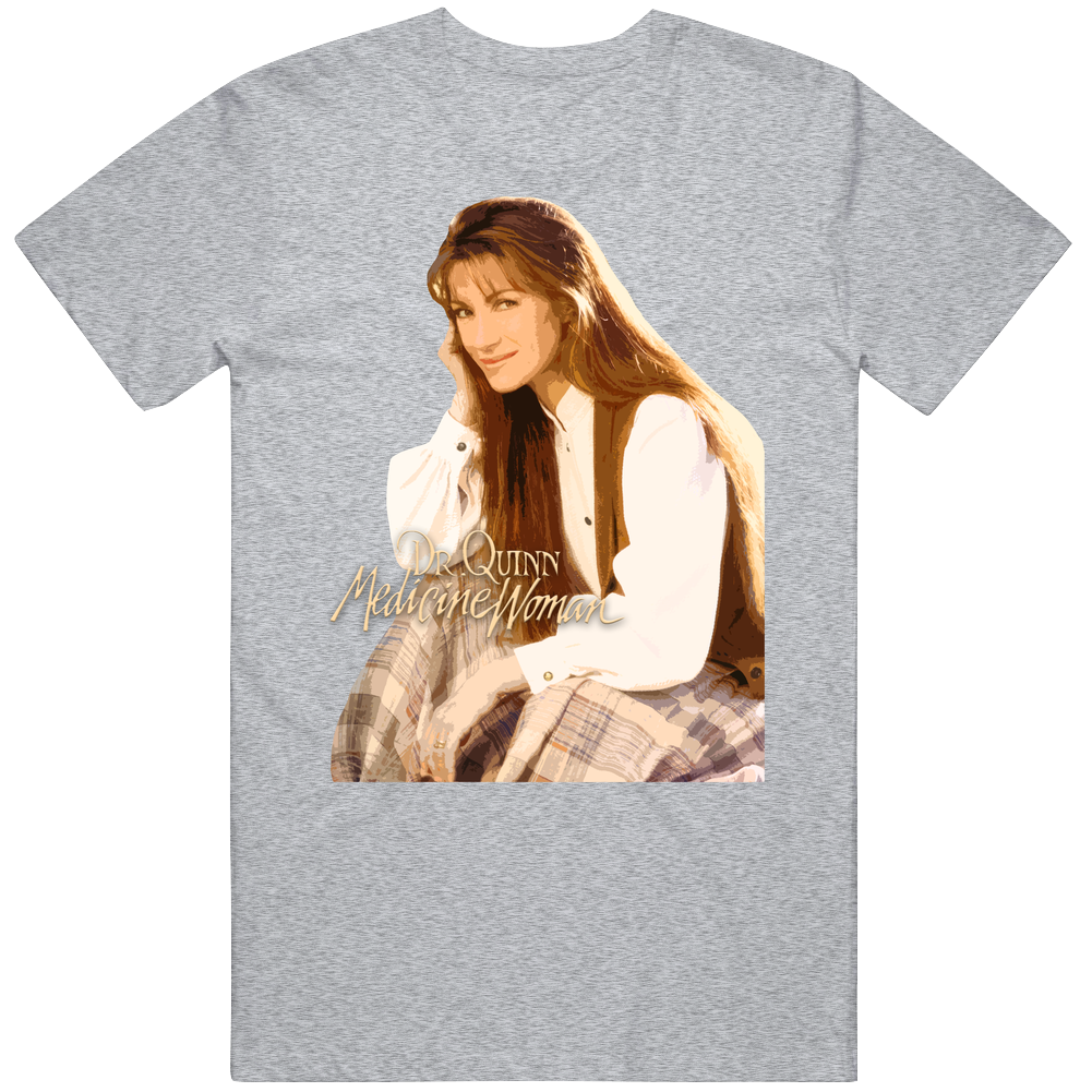 Dr Quinn Medicine Woman Tv Show Mens Soft Cotton Tee T Shirt