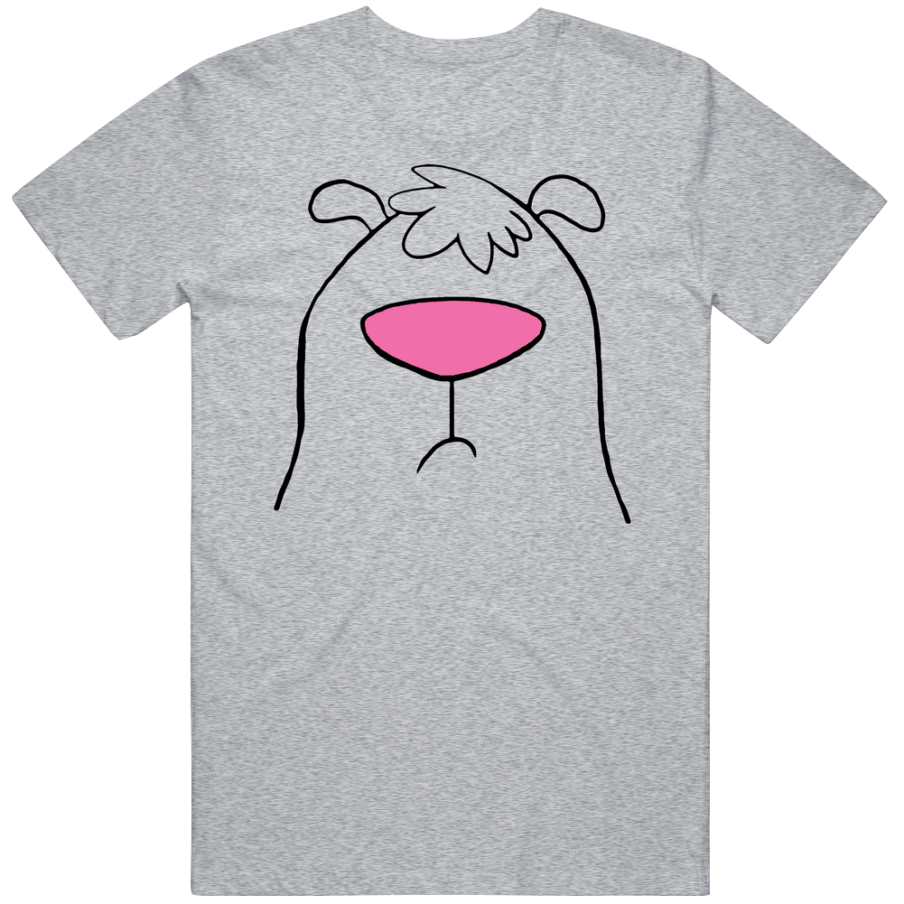 2 Stupid Dogs Tv Cartoon Face Costume Mens Soft Cotton Tee T Shirt