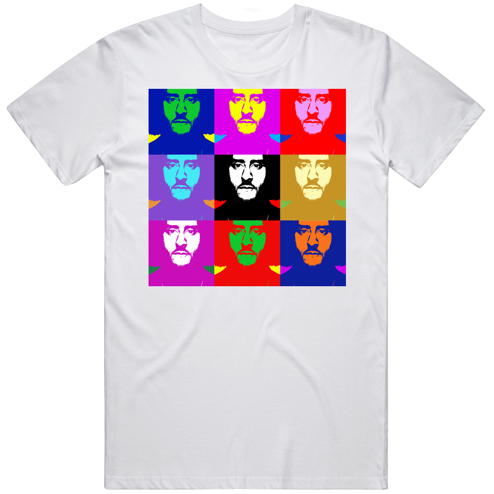 Colin Kaepernick Pop Art Celebrities Famous People Mens Soft Cotton Tee T Shirt
