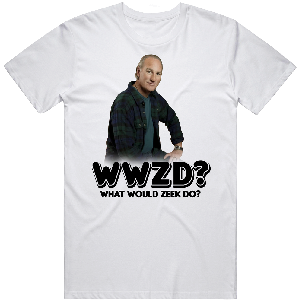 Wwzd What Would Zeek Braverman Do Parenthood Tv Show Dad Mens Soft Cotton Tee T Shirt