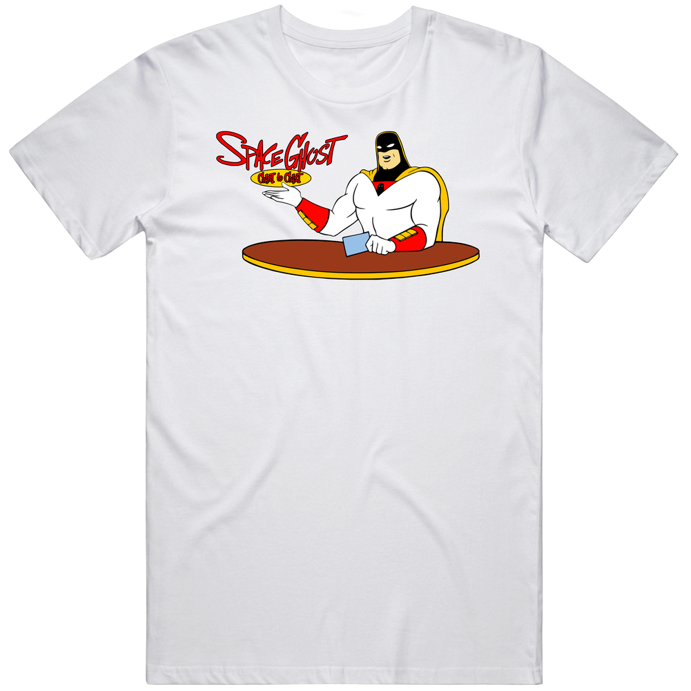 Space Ghost Coast To Coast 90s Animated Talk Show Tv Show Fan Mens Soft Cotton Tee T Shirt