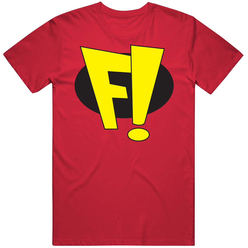 Freakazoid Symbol 90s Kids Tv Show Cartoon Mens Soft Cotton Tee T Shirt