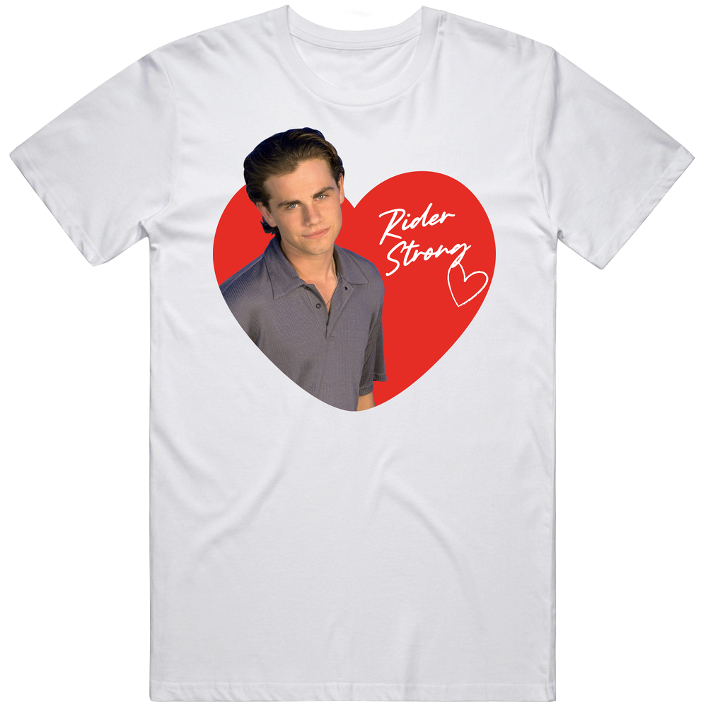 Rider Strong 90s Movie Tv Stars Heartthrob Fan Mens Soft Cotton Tee T Shirt