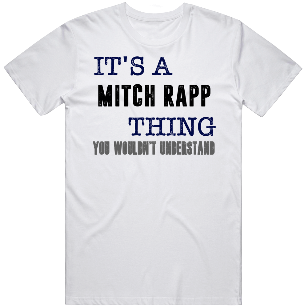 It's A Mitch Rapp Thing You Wouldn't Understand Novel Character Fan Mens Soft Cotton Tee T Shirt It's A Mitch Rapp Thing You Wouldn't Understand Novel Character Fan Mens Soft Cotton Tee T Shirt