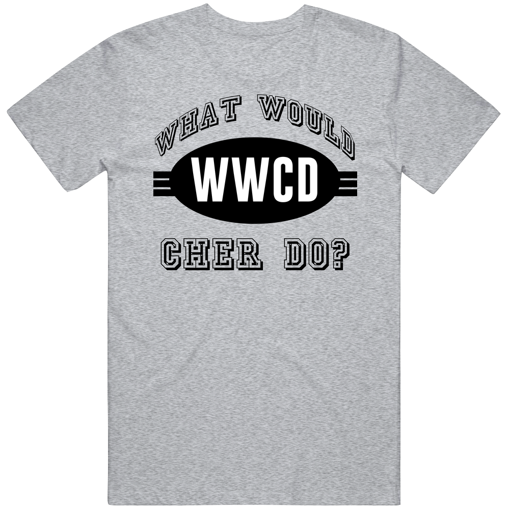 What Would Cher Do Wwjd Parody Custom Name Mens Soft Cotton Tee T Shirt