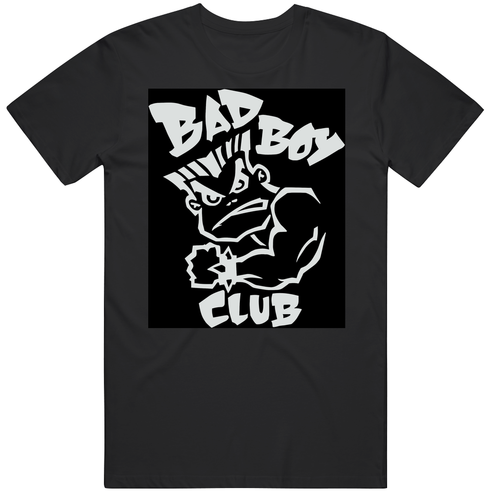 Black Bad Boy Club Mens Cotton Classic T Shirt